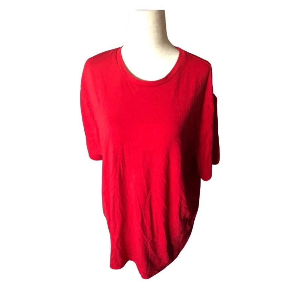 Athletic Works Red‎ Mens Tee Shirt L